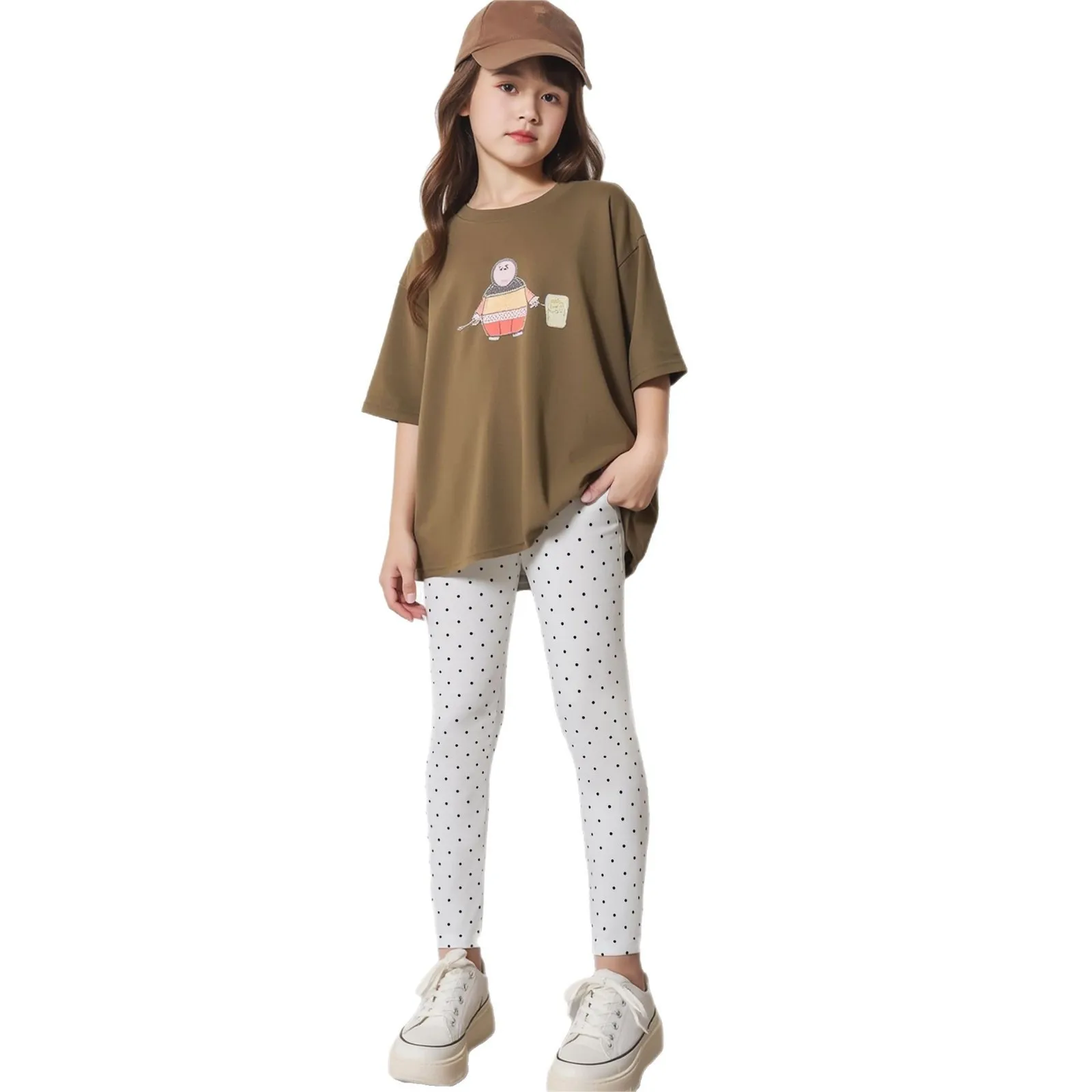 الفتيات طماق الربيع الصيف السراويل رقيقة للأطفال طفلة اقتصاص السراويل الأطفال السراويل #5