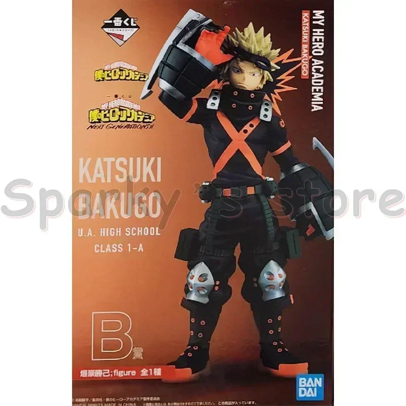 Bandai Original Ichiban KUJI MY HERO ACADEMIA Anime Figure Bakugou Katsuki Action Figure Toys For Boys Girls Kids Gifts Model