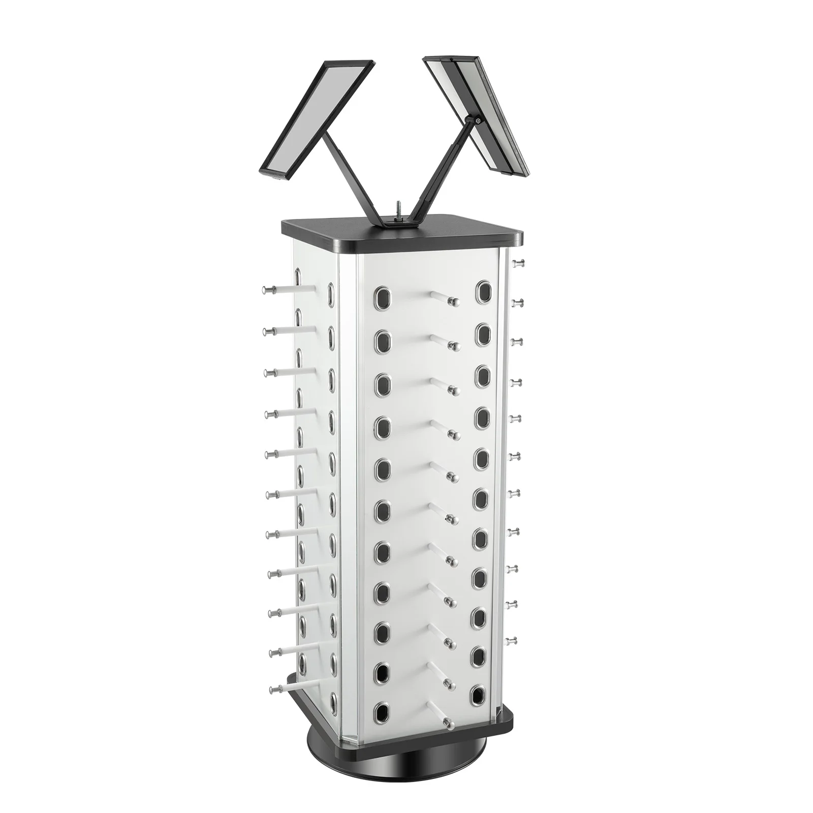 

Sunglass Stand Rotating Retail Rotating Optical Frame Display Case Showcase for Displaying or Storing Sunglasses, Myopia Glasses