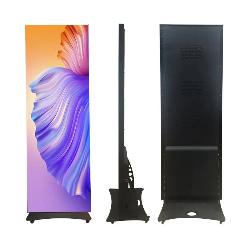 

WIFI 4G Indoor Full Color Poster LED Display P2 P2.5 Floor Standing Digital Screen SDK Poster LED Screen