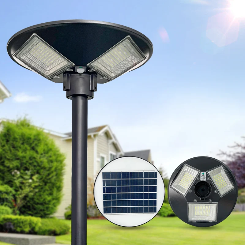 

НЛО солнечный уличный фонарь 300 Вт водонепроницаемый двор лампа датчик движения садовая лампа наружное освещение