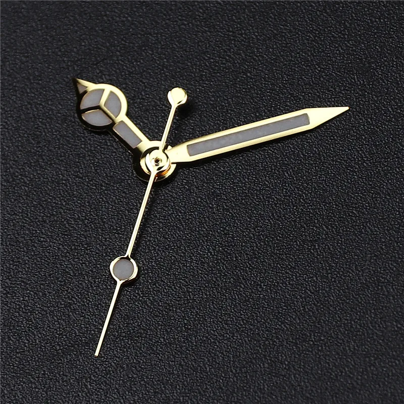 High Quality Watch Hands 12.5*12*8 Polished Silver Gold C3 Bgw9 Green Blue Bright Luminous For Nh35 Nh36 Movement Mod