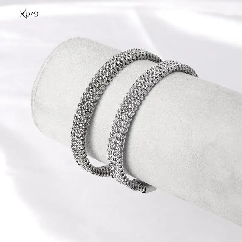 Xpro Stainless Steel Cuff Bracelets Bangles For Women Fashion Jewelry Charm Jewelry Accessories Bohemian Stylish Classic