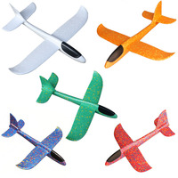 DIY Planes 37/48 CM Hand Throw Airplane EPP Foam Launch Fly Glider Model Aircraft Outdoor Fun Toys for Children Party Game Gifts