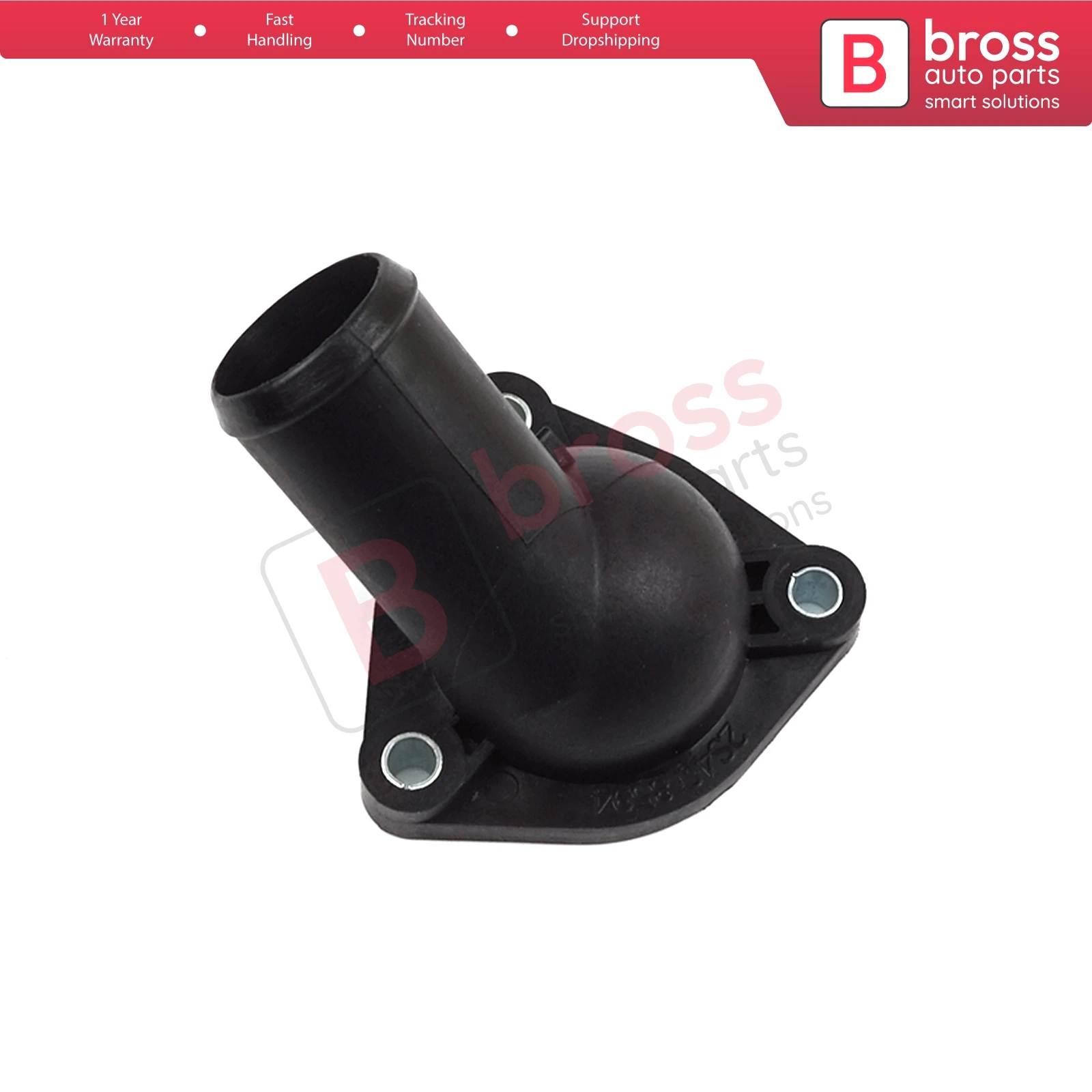 BSP1151 Thermostat Coolant Water Outlet Flange Connector Pipe for Ford Focus C-Max Fiesta Mondeo Connect 1.8 TDCi 1148329 