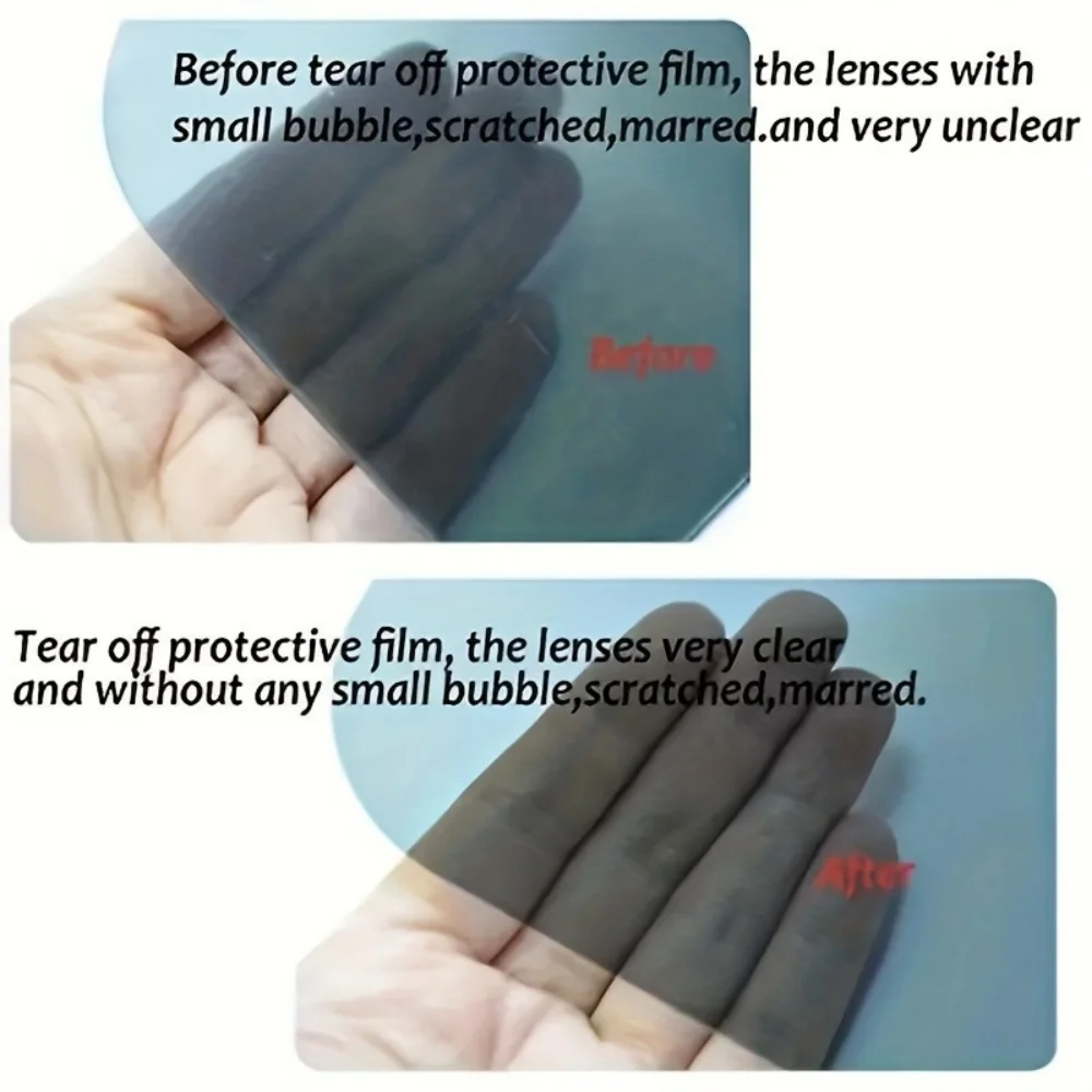 Car Sun Visor HD Anti Sunlight Dazzling Goggle Day Night Vision Driving Mirror UV Fold Flip Down Clear View Interior Mirrors