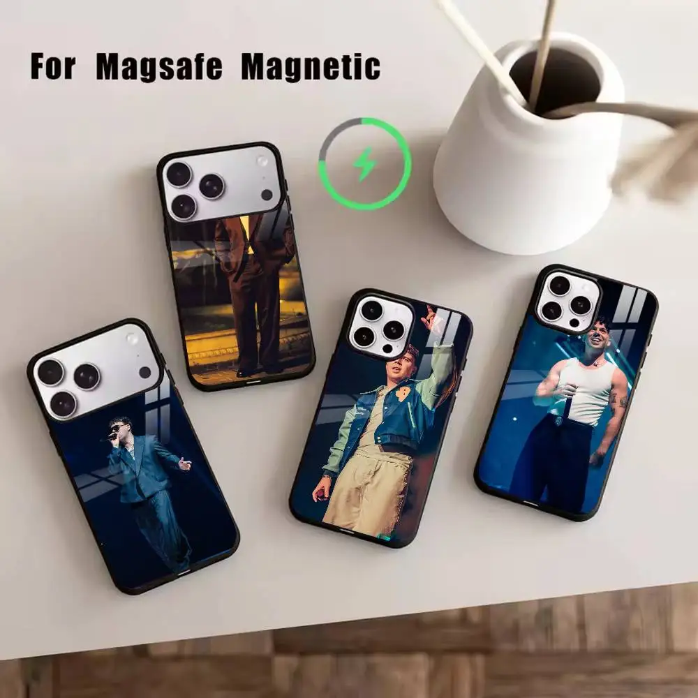 

Singer Q-Quevedo Phone Case For iPhone17,16,15,14,13,12,11 Plus,Pro Magnetic For Magsafe Wireless Charging