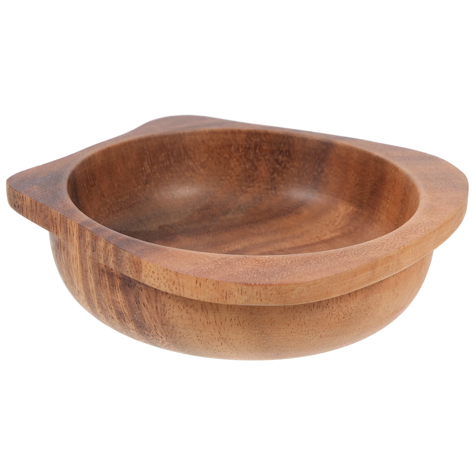 Kinder Lebensmittel Holz Kleinkind Frühstück Kompakte Wiederverwendbare Abendessen Schüssel Tragbare Suppe Nudel Salat Schüssel Hause Küche Liefert