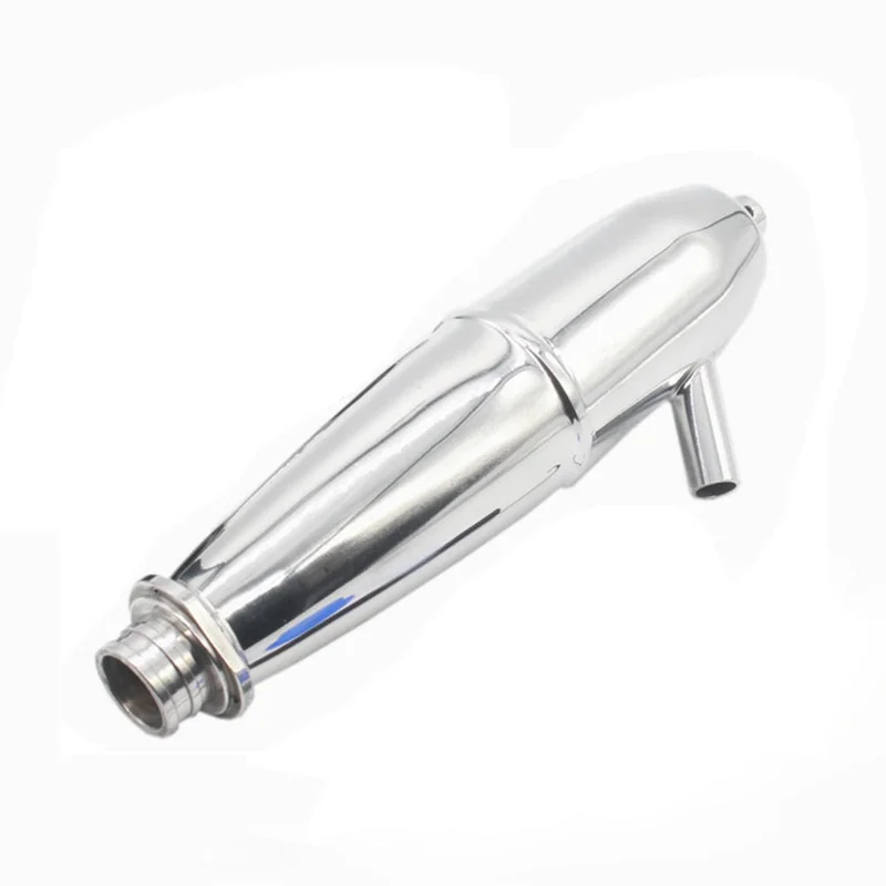 ชุดท่อไอเสียจำลอง A45F สำหรับรถบรรทุกน้ำมัน 1/8 รุ่น SH/GO 21/28 เครื่องยนต์ เหมาะสำหรับ HSP Infinite BQ004