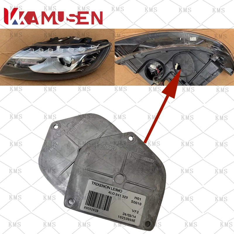4LO941329 Brand new for Audi Q7 headlight module daytime running light module AFS module follow-up module 10253878E