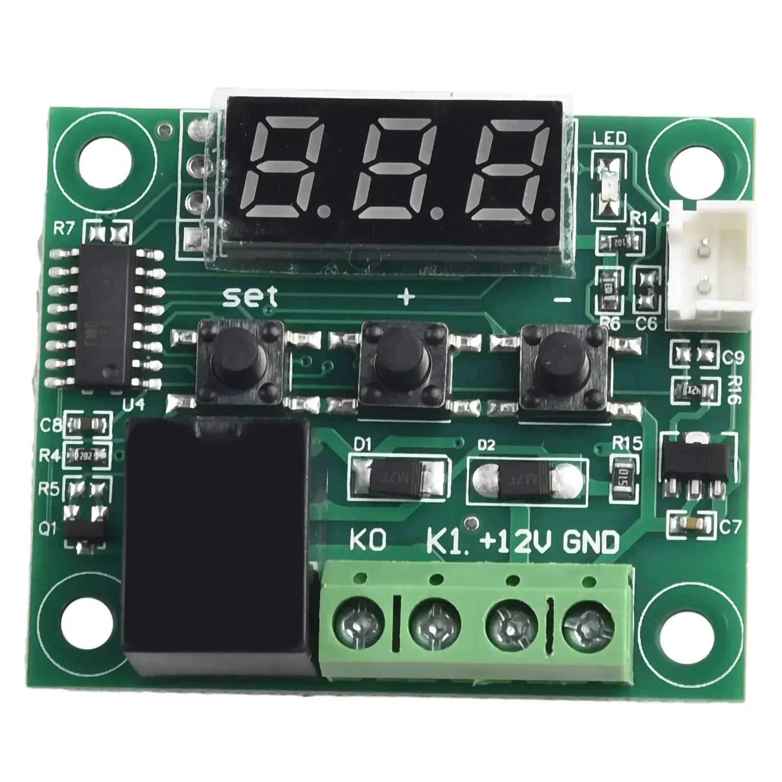 Digital Thermostat Temperature Waterproof Sensor W1209 ≤ 35mA -50 To 110° Temperature Control 20A Relay 48.5 X 40mm