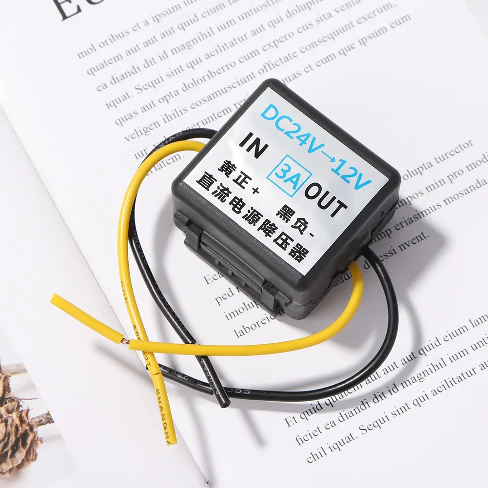 DC-DC Transverter DC 24V To 12V 3A преобразователь автомобильный преобразователь напряжения понижающий преобразователь редуктор напряжения Модуль трансформатора
