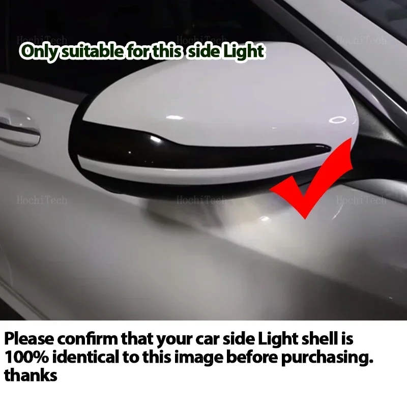 2pcs Flowing Mirror Dynamic LED Turn Signal Light Car Styling For Mercedes Benz C E S GLC W205 X253 W213 W222 V-Class W447