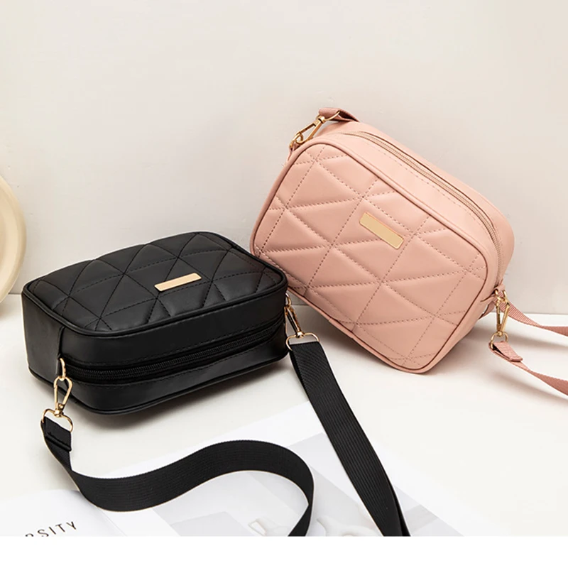 حقيبة يد مربعة صغيرة فاخرة للنساء حقائب كتف كروس من جلد البولي يوريثان حقائب تسوق عالية الجودة حقيبة ساعي البريد bolasa