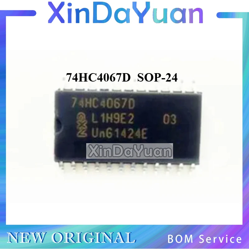 10 pcs  74HC4067D  SOP-24  Analog Multiplexer