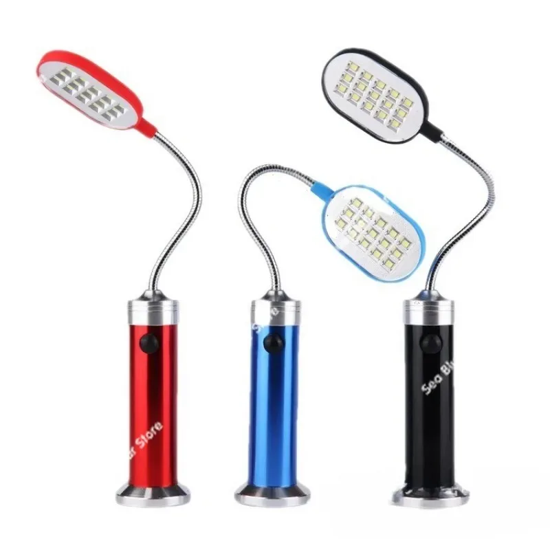 Multi-functional Mini Book Light LED Strong Light FlashlightAluminum Alloy Waterproof Lighting Single-sided 15MSD Work Light