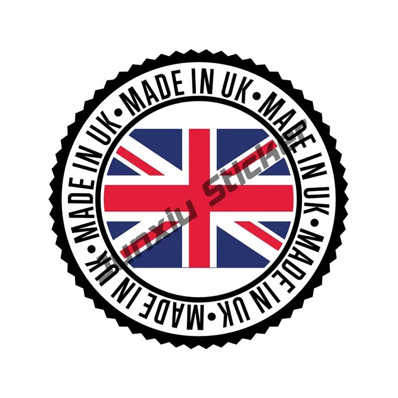 I Love England Sticker Vinyl Reflective British UK GB Decal New Version Decal Motocross Racing Laptop Sticker Car Accessories