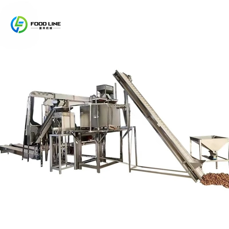 High Quality Customized Walnut Shelling Machine with Cracking and Separation System Stainless Steel for Export Worldwide