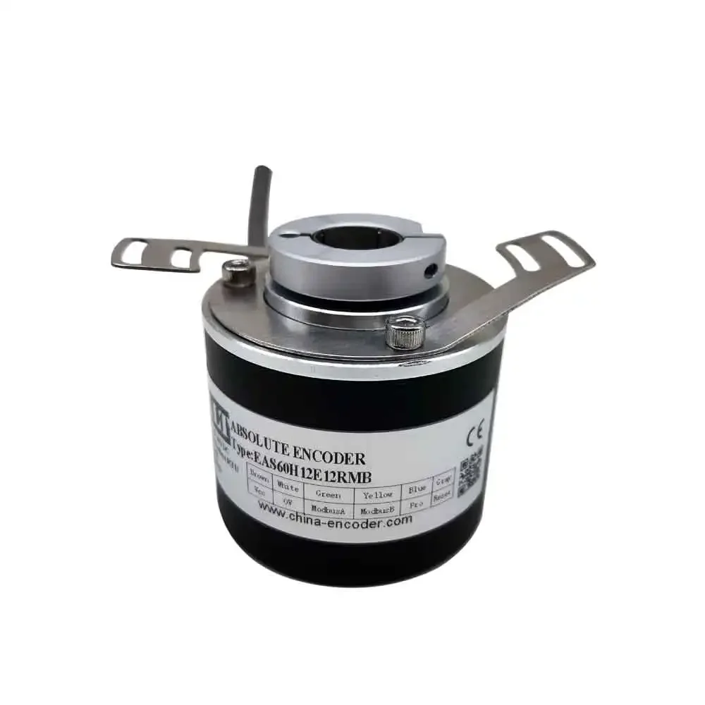 EAS60H12E12RMB 12mm blind  hollow shaft Modbus RTU output absolute rotary encoder