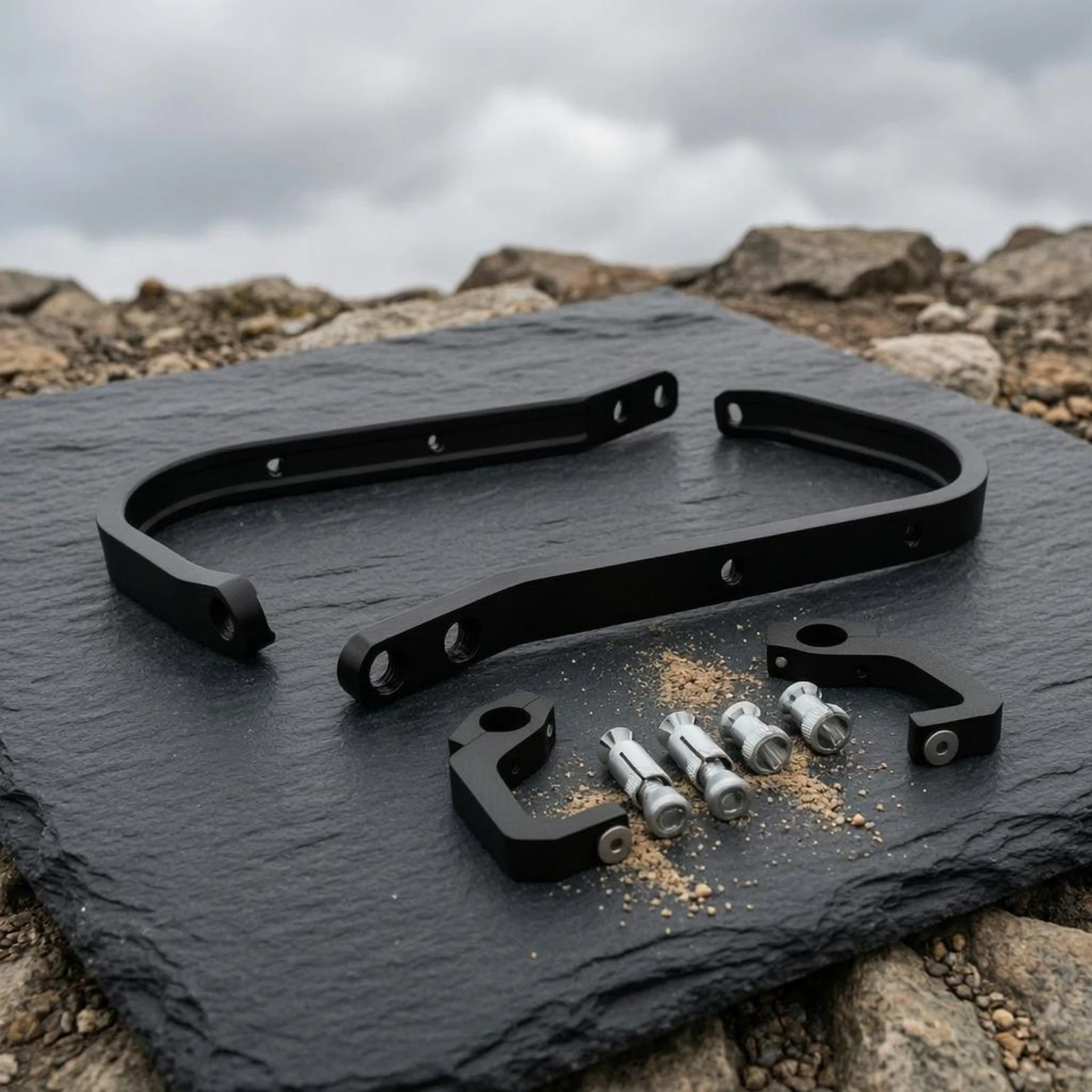 

Clamp-Style Motorcycle Hand Guards Multiple Mounting Holes Dirt Bike Hand Guards Motorcycle Handguards Debris Protection