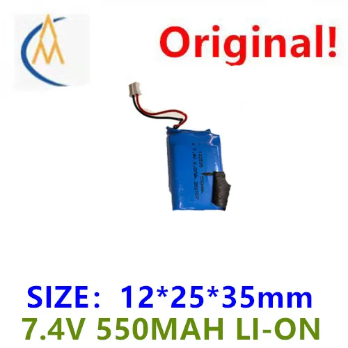 buy more will cheap Brand new 122535 7.4V tour guide amplifier with small rechargeable lithium battery 550mAh