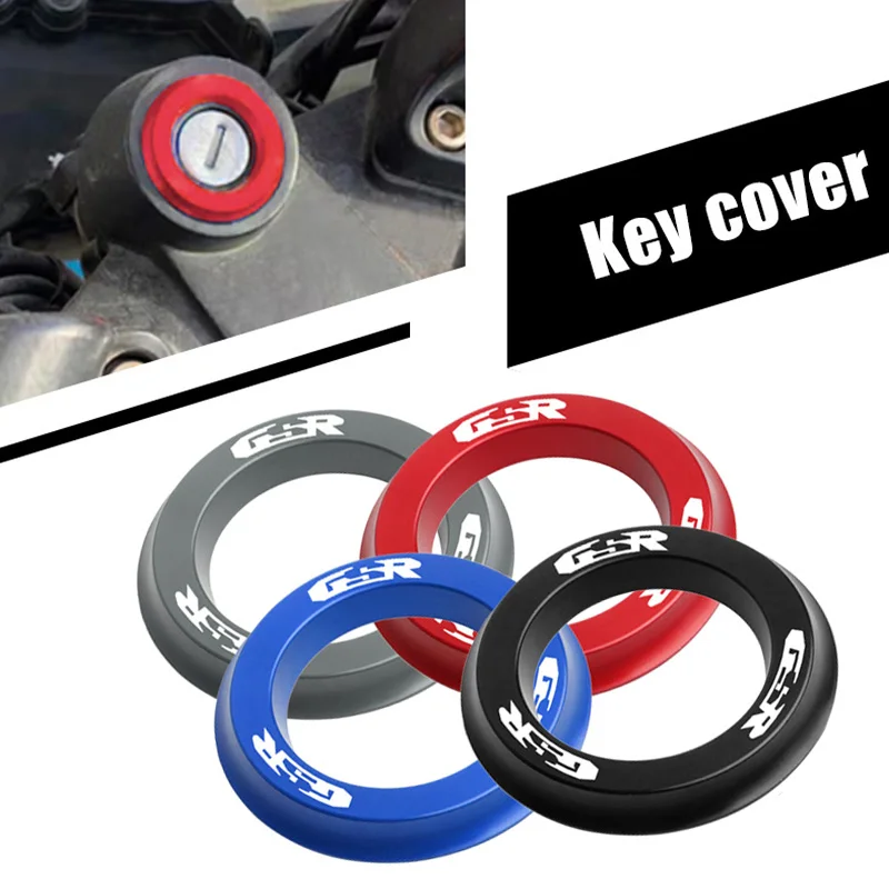 Key Hole Decorative Ring For GSR 400 600 750 GSR400 GSR600 GSR750 Motorcycle Key Switch Ring CNC Aluminum Alloy Ignition Cover