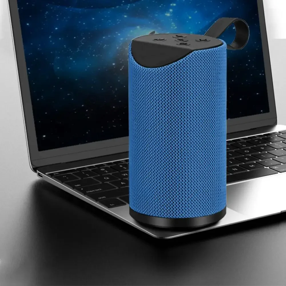 

Blue USB Flash Drive Wireless TF TWS Speakers Subwoofer Wireless Powerful Bluetooth Speaker Bass Waterproof Sound Box Support
