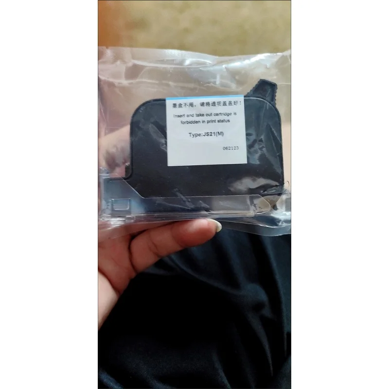 25.4mm Water-proof Solvent Ink Cartridge For TIJ Handheld Inkjet Printer Black red Yellow Blue Fast Dry Ink