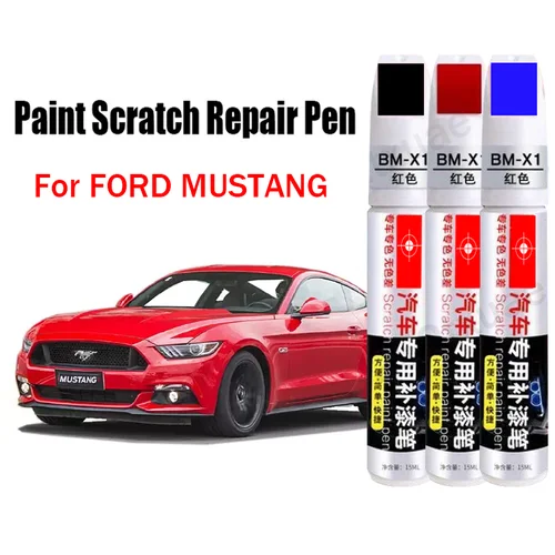 Pluma de reparación de pintura de coche para Ford Mustang, fijador de pintura, reparación de retoque, accesorios para el cuidado de la pintura del coche
