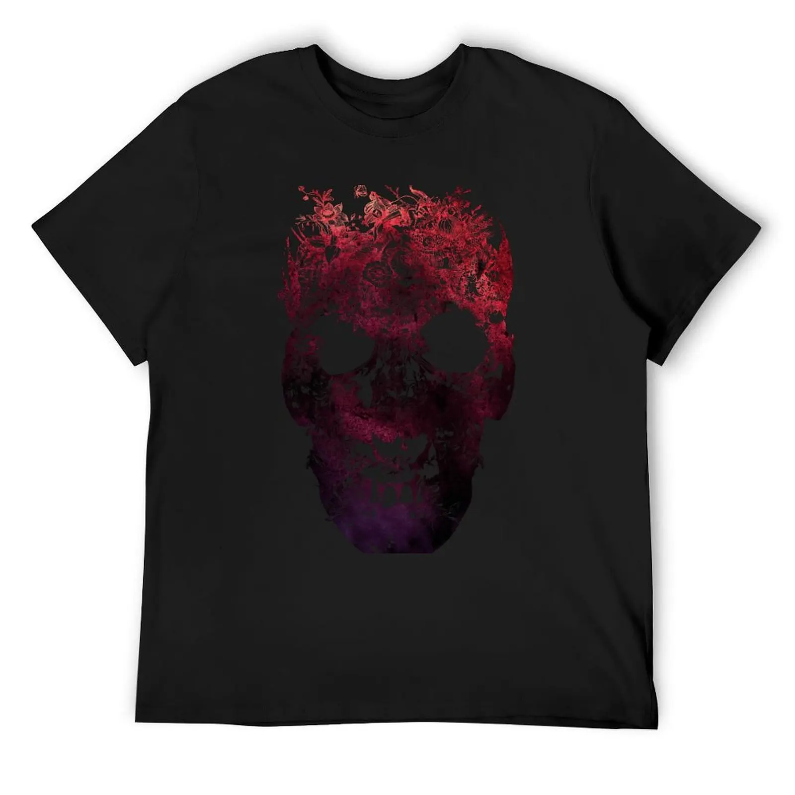 

Floral Skull T-Shirt Blouse T-shirts man graphic shirts t shirts for men pack