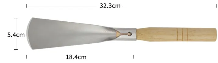Małe narzędzie do sadzenia kwiatów ze stali nierdzewnej, mała łopata do sadzenia doniczek ogrodniczych, mini łopata