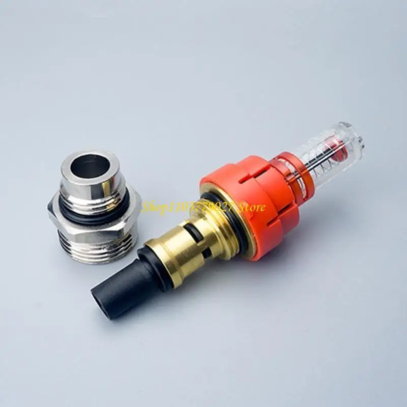 C4DF مقياس تدفق المياه المريح لضبط درجة الحرارة المرئية للحرارة تحت الأرضية #5