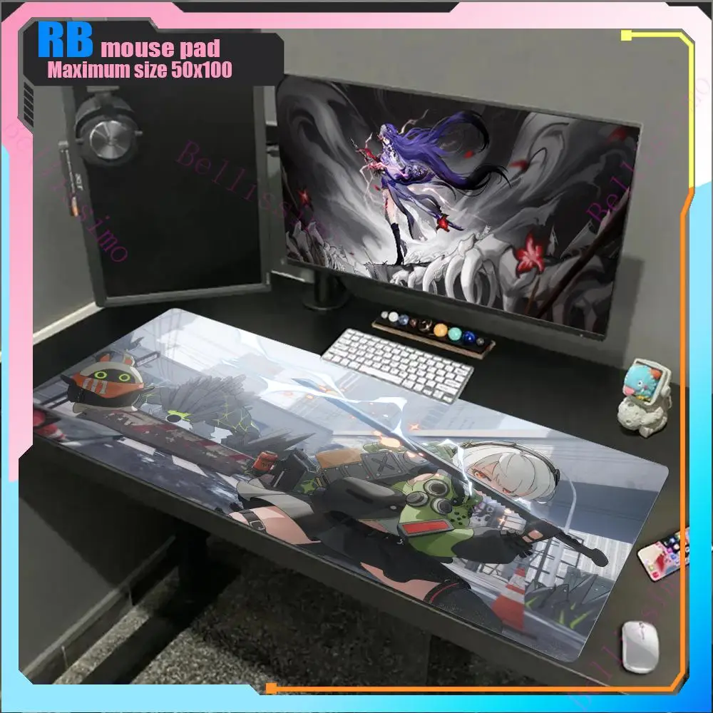 Mouse Pad HD Zenless Zone Zero Printing Mouse Game Pad 1000x500 Waterproof Table Pad Portable Suitable Desktop Laptop Mouse Pad