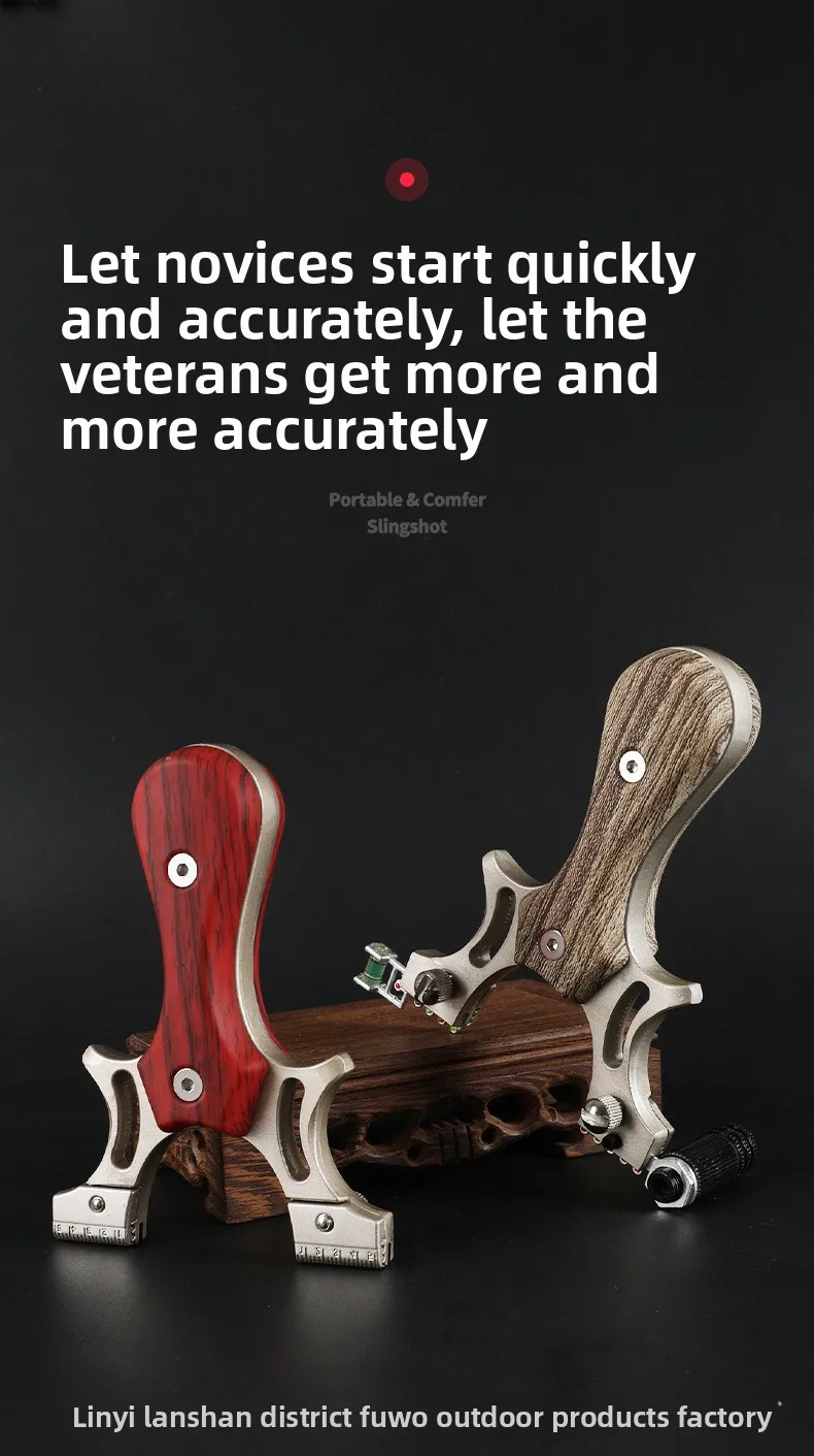 Hunter Slingshot - Jenis Baru Ketapel Tanpa Ikat yang Dapat Ditekan Cepat untuk Penggunaan Luar Ruangan
