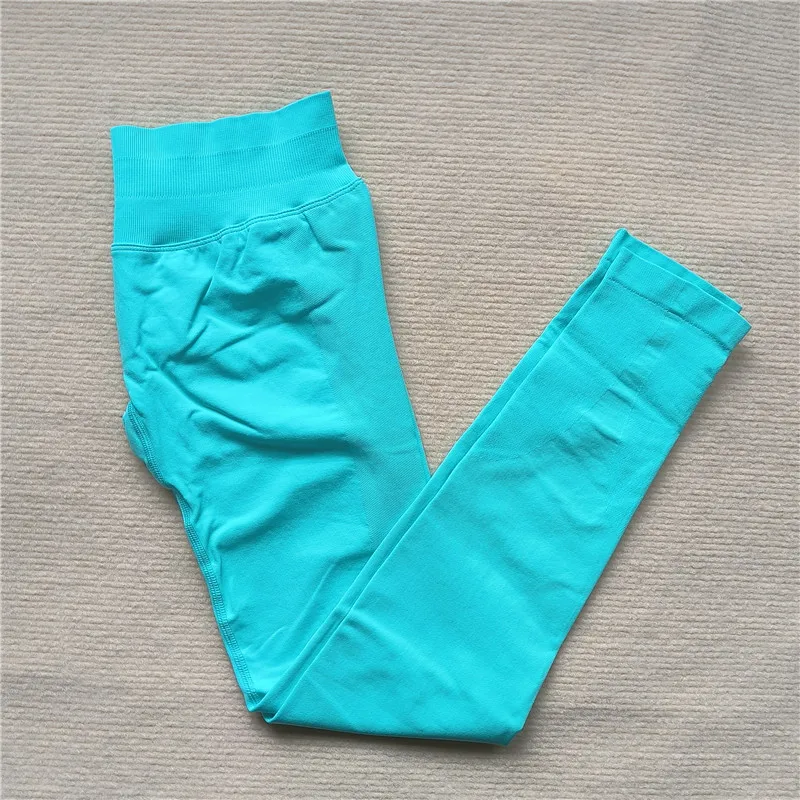 High Elastic Workout Sportswear Leggings Female Low Waist Seamless Tights Yoga Pants Women Sports Leggings