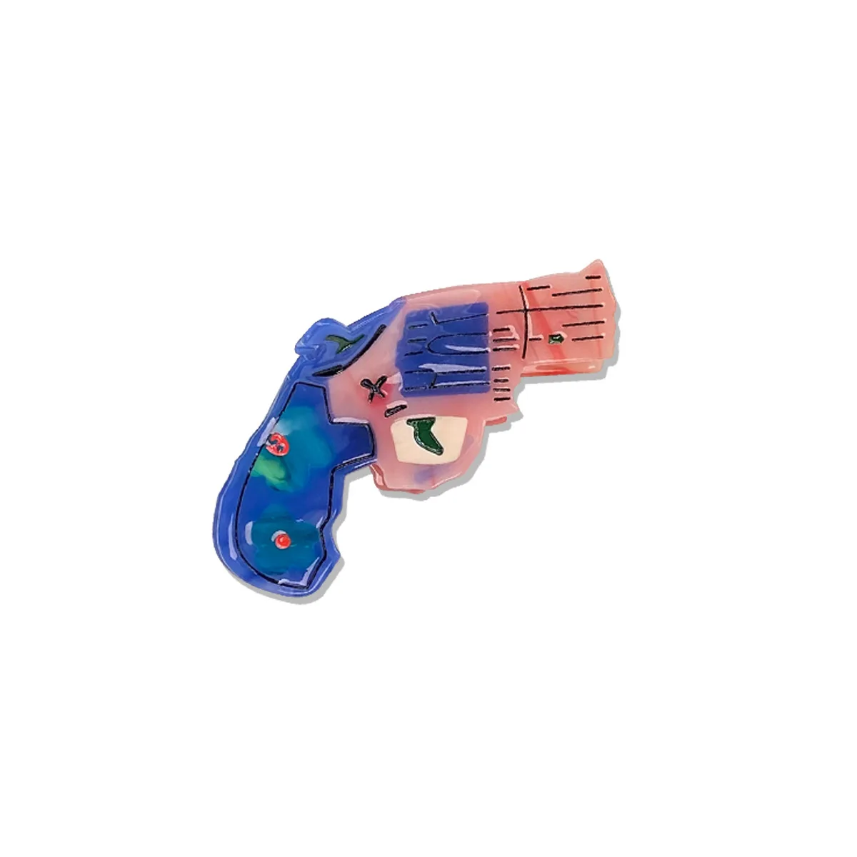 Hair Clips Unique Hair Claw Clip Cd Hair Claws Shape Of Pistol Hair Claw Clip Boxing Glove Hair Clip Accessories For Women