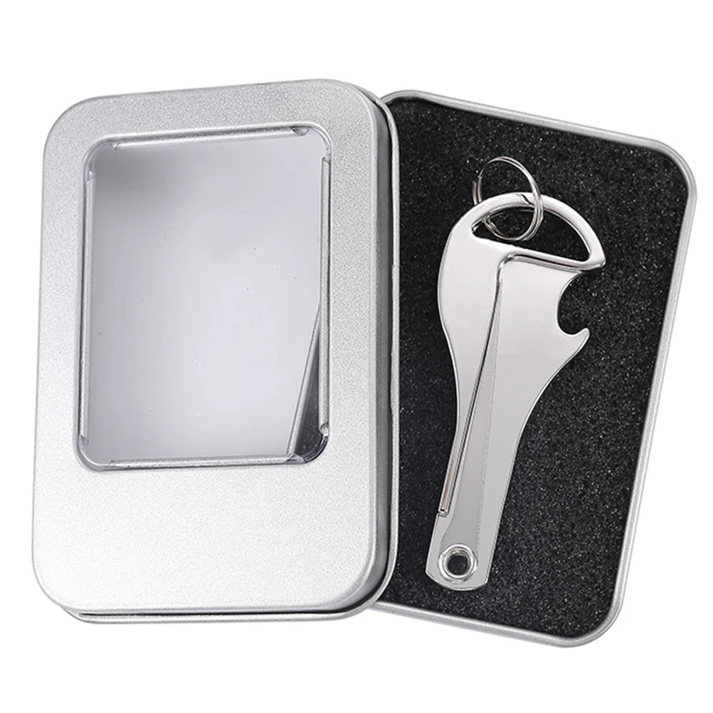 

Portable Stainless Steel Toothpick al Care Tool Foldable Reusable Teeth Cleaner Multipurpose Dental Bottle Opener Easy