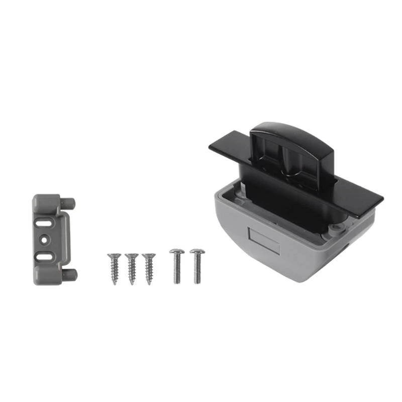 XA6H Push Button Latches Locks RVs Cabinet Door Push Lock Catch Keyless Knob for Campers Motorhome Caravans Boat