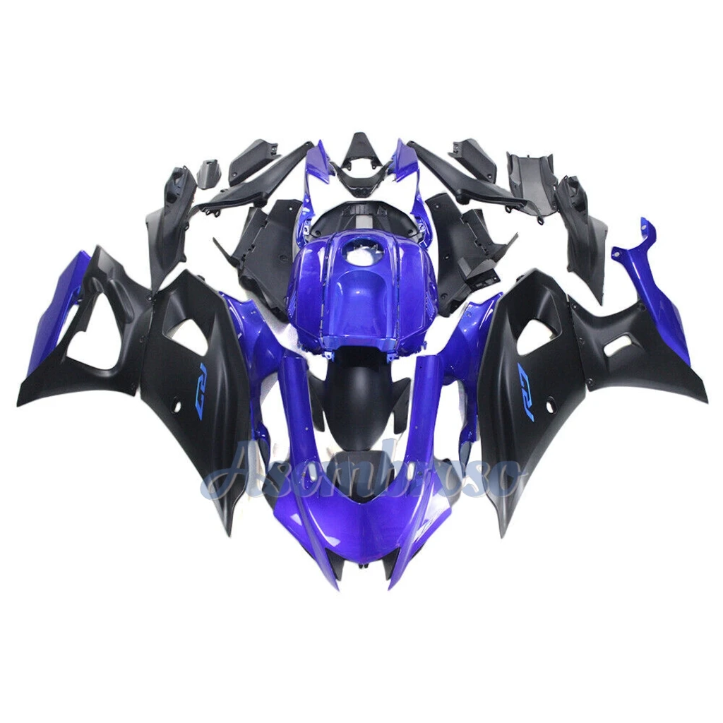 ABS Motorcycle Full Fairings Kit  For YZF-R7 2022 2023 2024 Yamaha YZFR7 22 23 24 Blue Black Injection Bodywork Change Set New