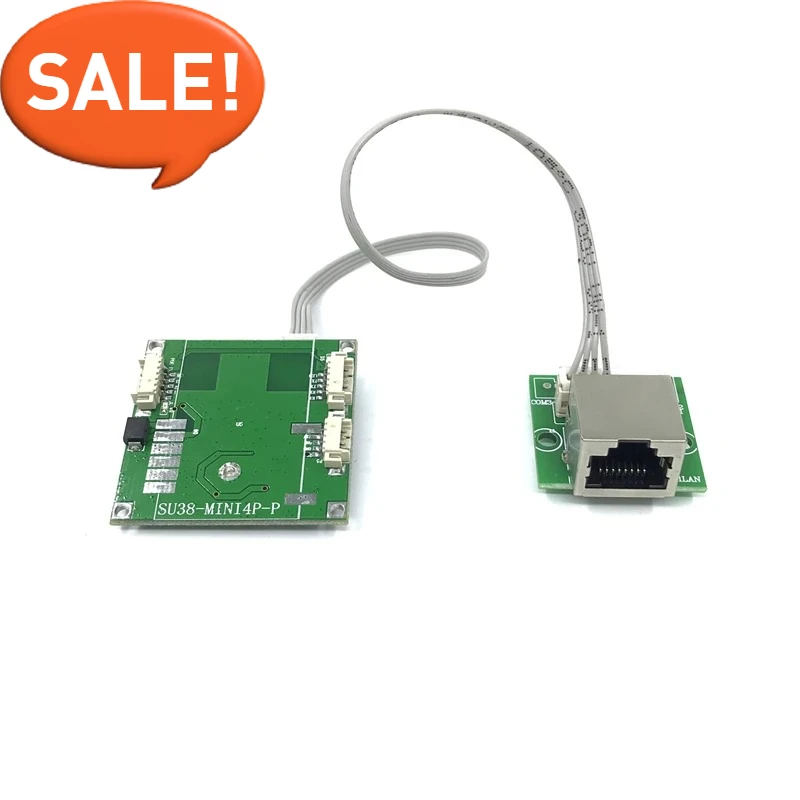 Mini PBCswitch module PBC OEM module mini size 3/4/5 Ports Network Switches Pcb Board mini ethernet switch module 10/100Mbps