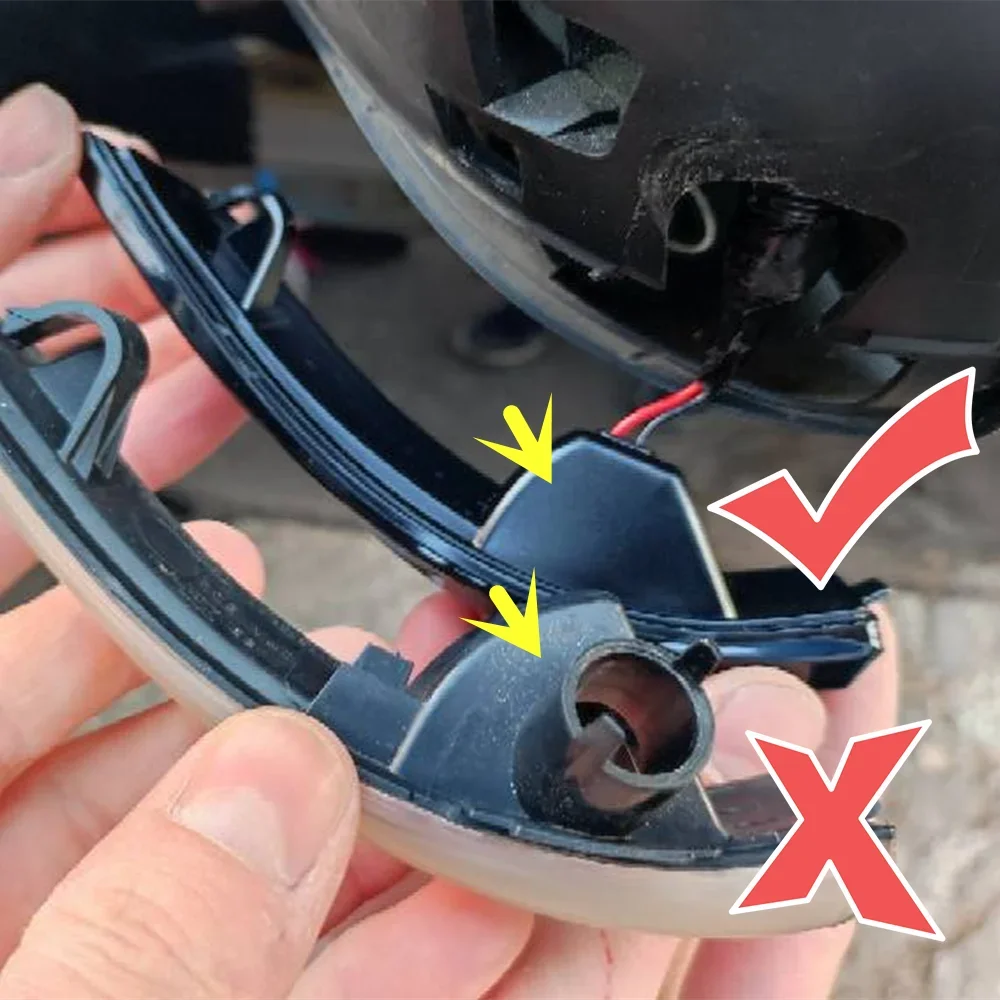 

For Ford Focus 2 MK2 Focus 3 MK3 3.5 For Mondeo MK4 EU Dynamic Turn Signal Light Side Mirror Indicator Sequential Blinker Lamp