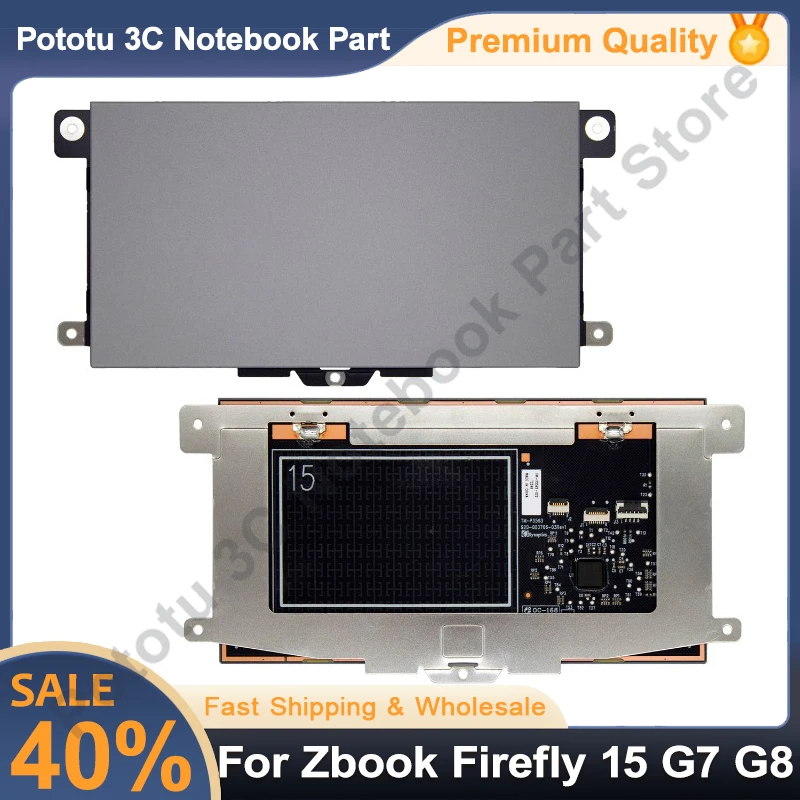 

Original New Touchpad For Zbook Firefly 15 G7 G8 Laptops Touch Pad Mouse Board Button Replace Accessories TM-P3593