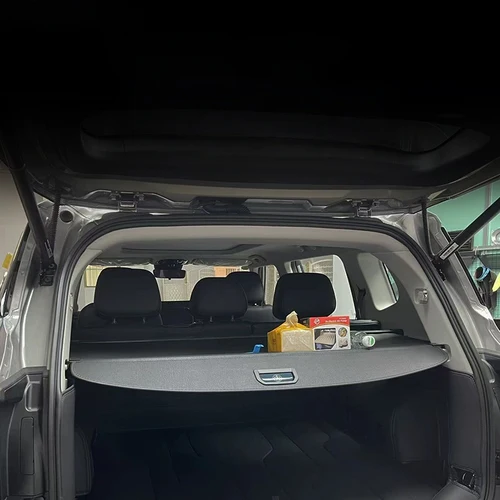 Imagen 2 del producto Cortina de partición de maletero de coche compatible con Jetour Shanhai T1 2024 2025, Panel de partición de maletero de coche modificado, accesorios interiores de coche