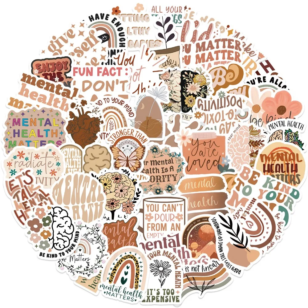 10/50 шт., декоративные наклейки в стиле бохо