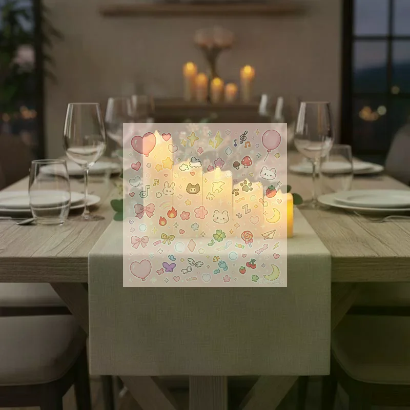 1/3/6Pcs LED Candles Flameless Flickering Light Flameless Candle for Christmas Wedding Decor Birthday Party Supplie