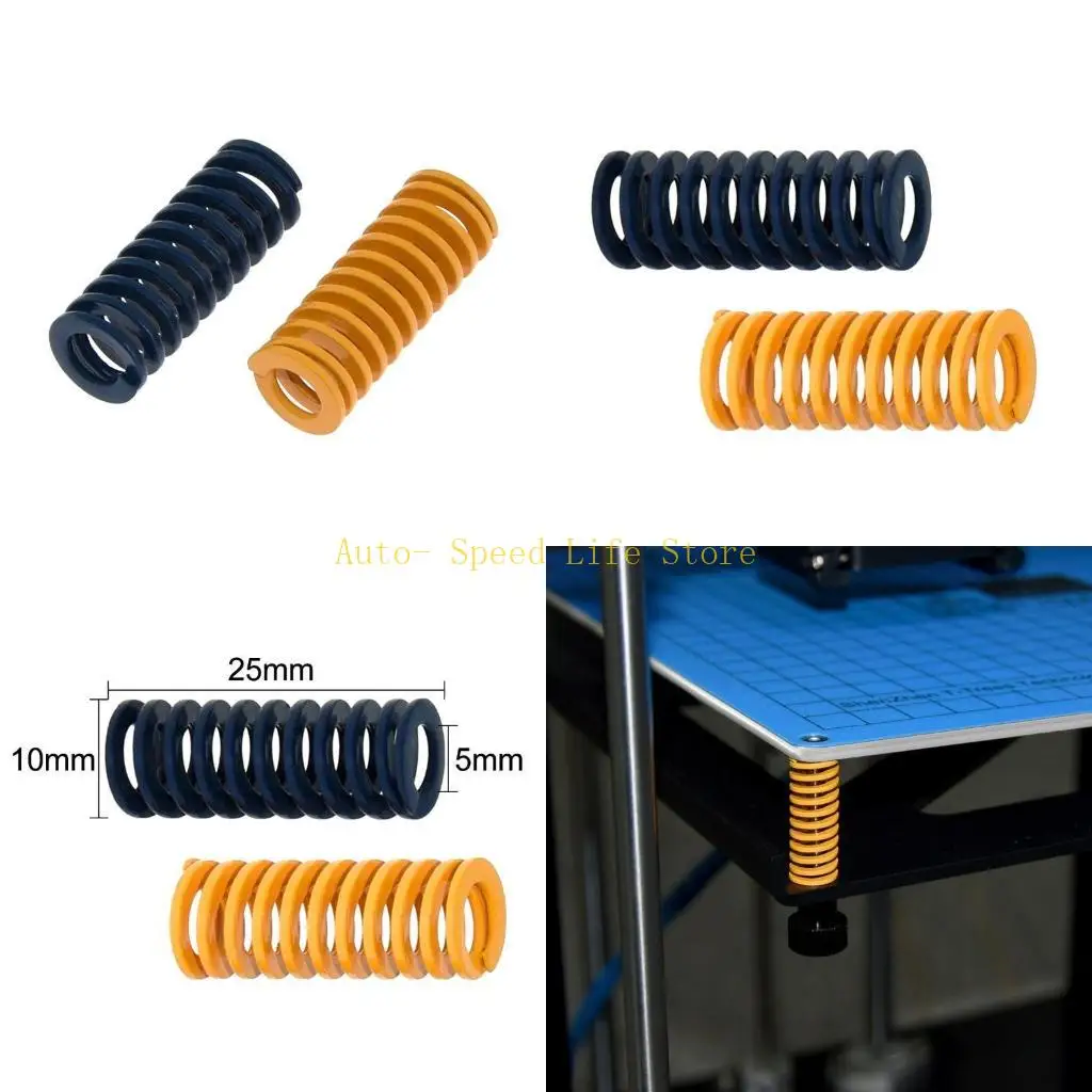 

02DA 3D-принтер аксессуары для материнской платы 10 мм od 25 мм сжимающие пружины Легкая нагрузка для CR-10 10S Ender 3