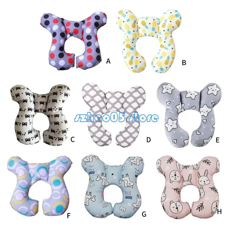 Coussin soutien-tête siège voiture pour bébé, amovible, lavable en Machine, oreiller Design, 85LE