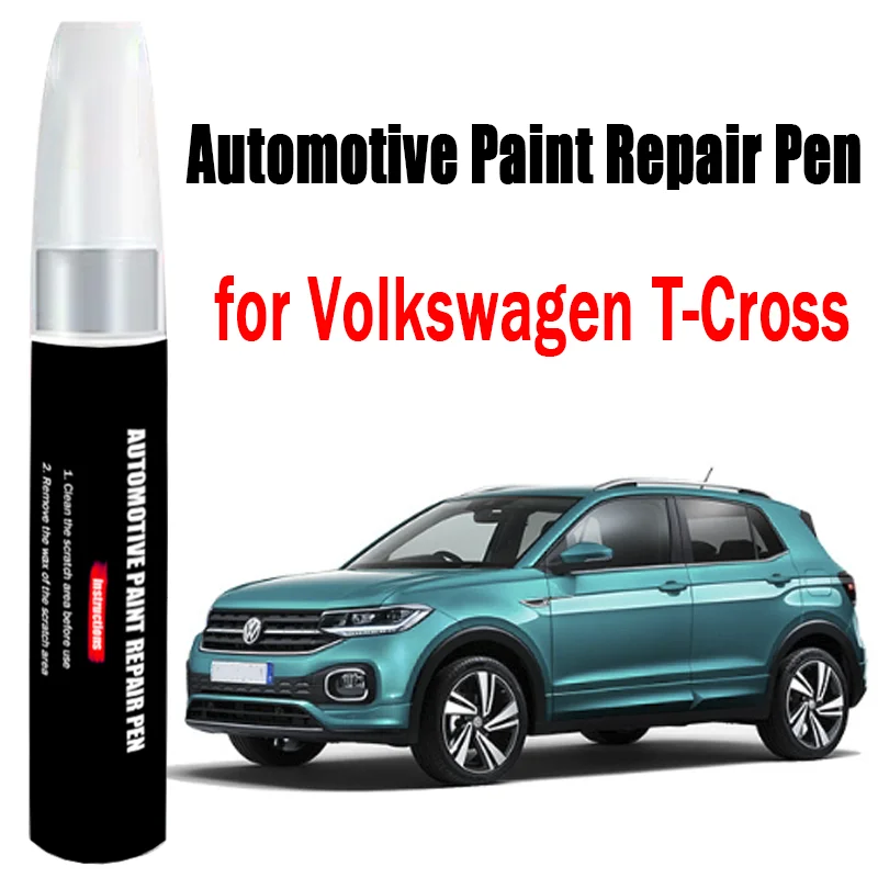 

Ручка для ремонта автомобильной краски для Volkswagen T-Cross Touch-Up Pen для удаления царапин, аксессуары для ухода за краской автомобиля, белый цвет