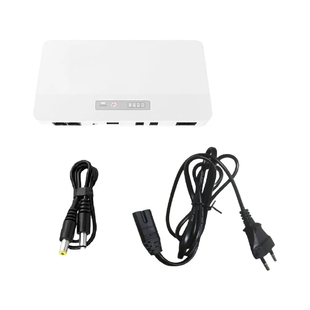 For POE-Enabled For Mini For UPS 10400mAh for Remote Workers Home Offices 24V 48V Output USB DC1 Compatibility All-in-One