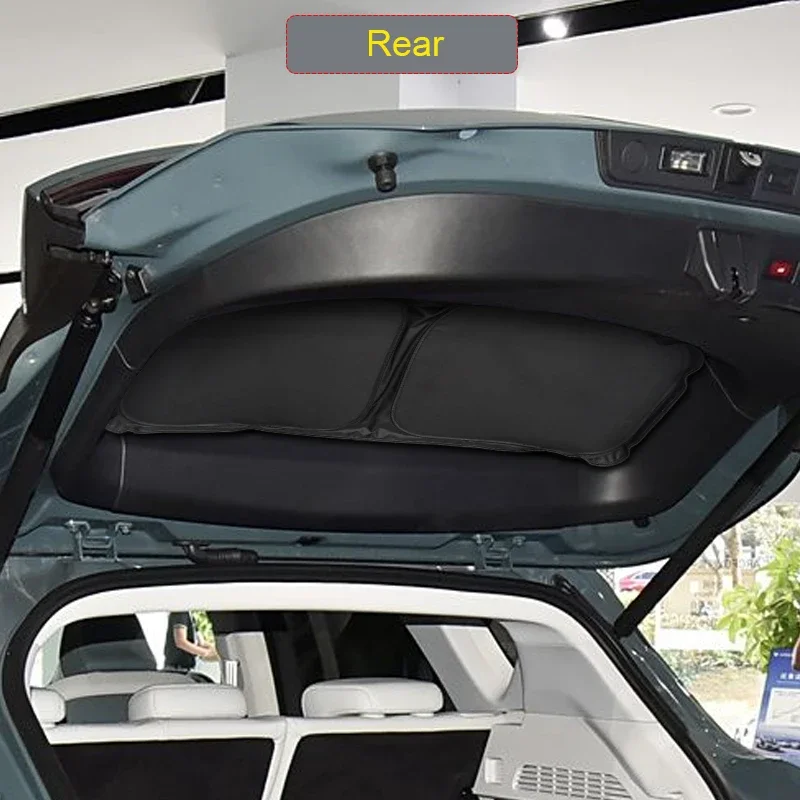 

Автомобильный черный оконный солнцезащитный козырек с защитой от УФ-лучей, теплоизоляция для ARCFOX aT 2023-настоящее время, автозащитная крышка, аксессуар для интерьера